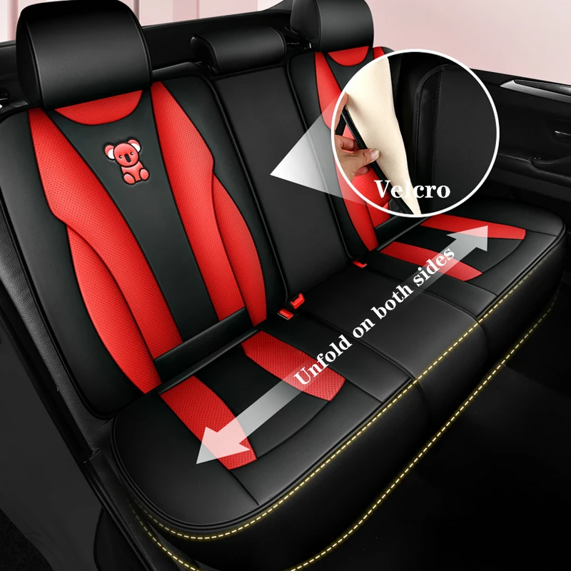 Чехлы для автомобильных сидений Changan Cs15 35 75 Cx70 Полный комплект универсальных кожаных автоаксессуаров Изображение 4